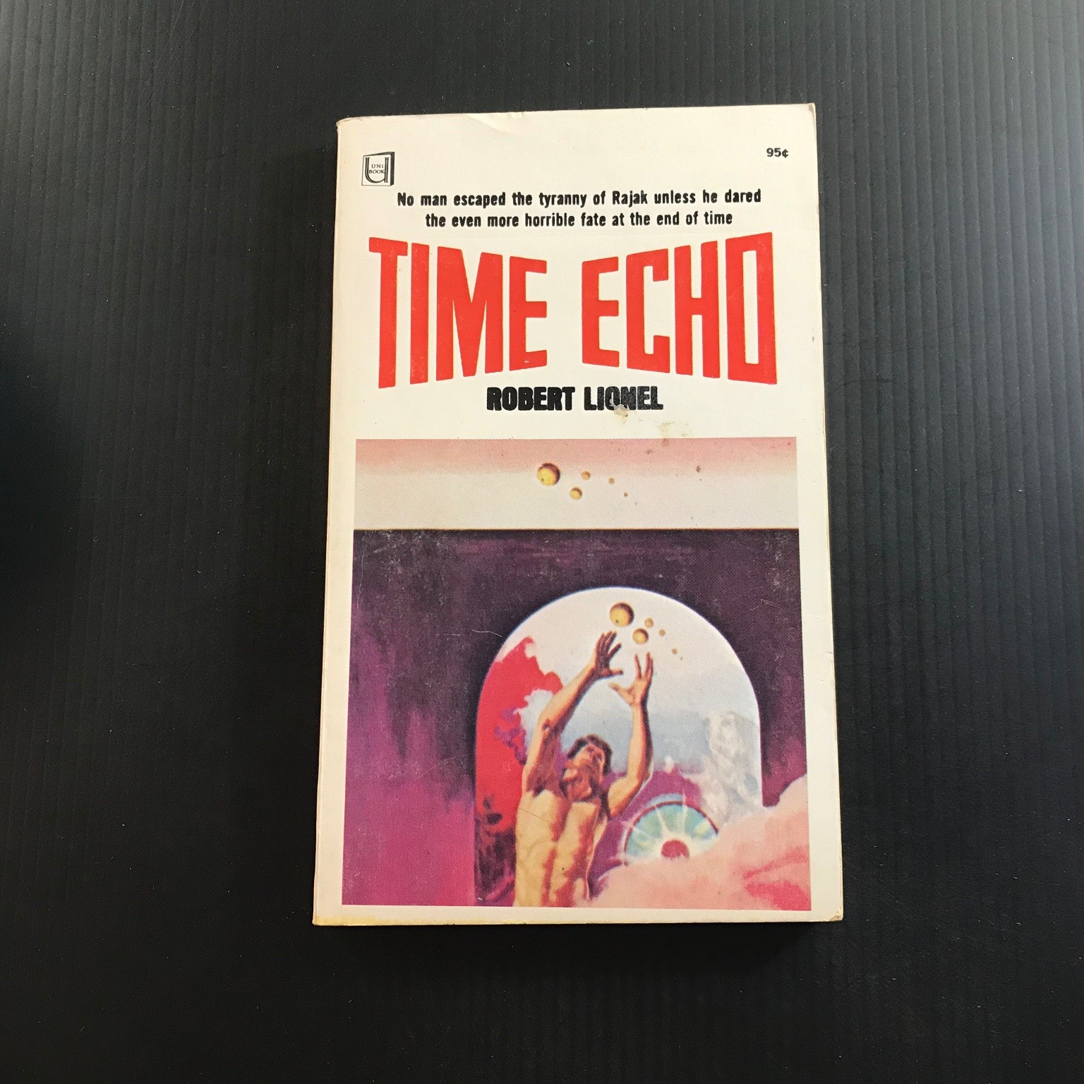 Time Echo Robert Lionel 1st Paperback 1964 Science Fiction Pulp Art