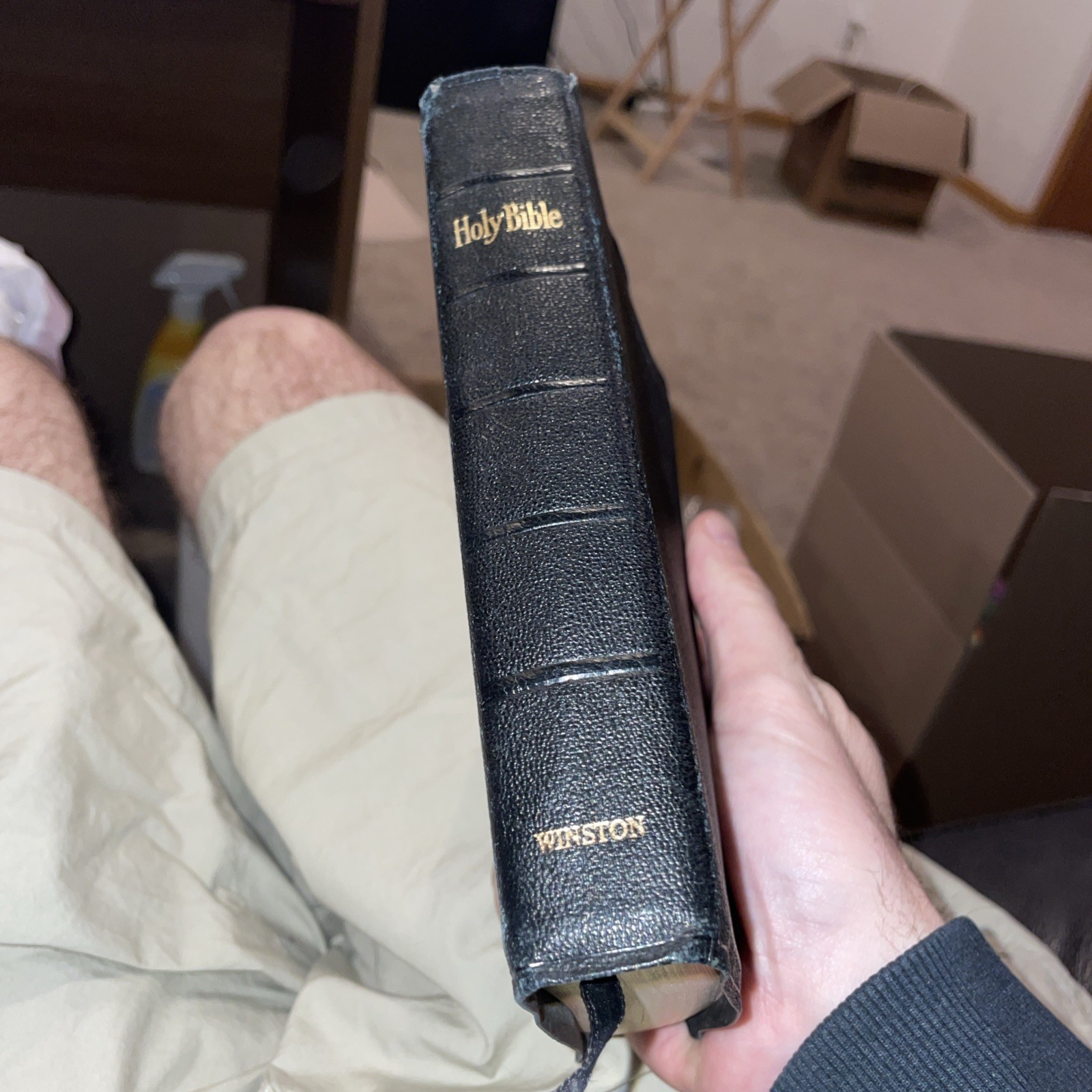 Self-Pronouncing Holy Bible KJV John C. Winston Co King James