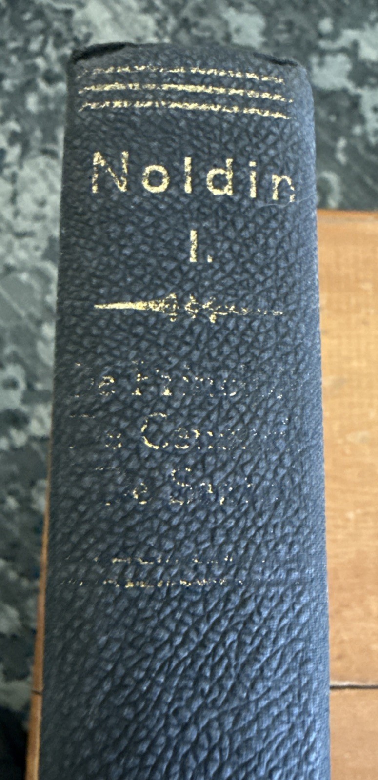 Summa Theologiae Moralis De Principiis Noldin Schmitt 1940 Vol 1 Pre Vatican 2