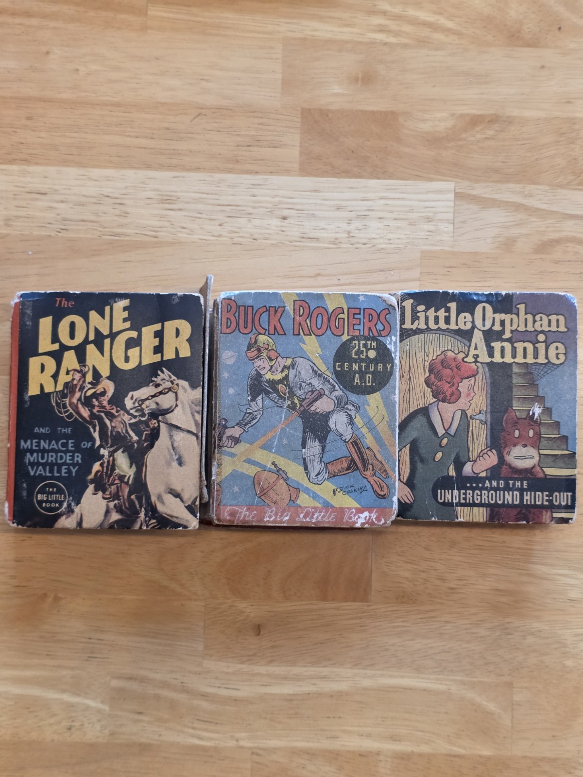 LONE RANGER Menace Of Murder Valley BUCK ROGERS 25th Century Little Orphan Anni