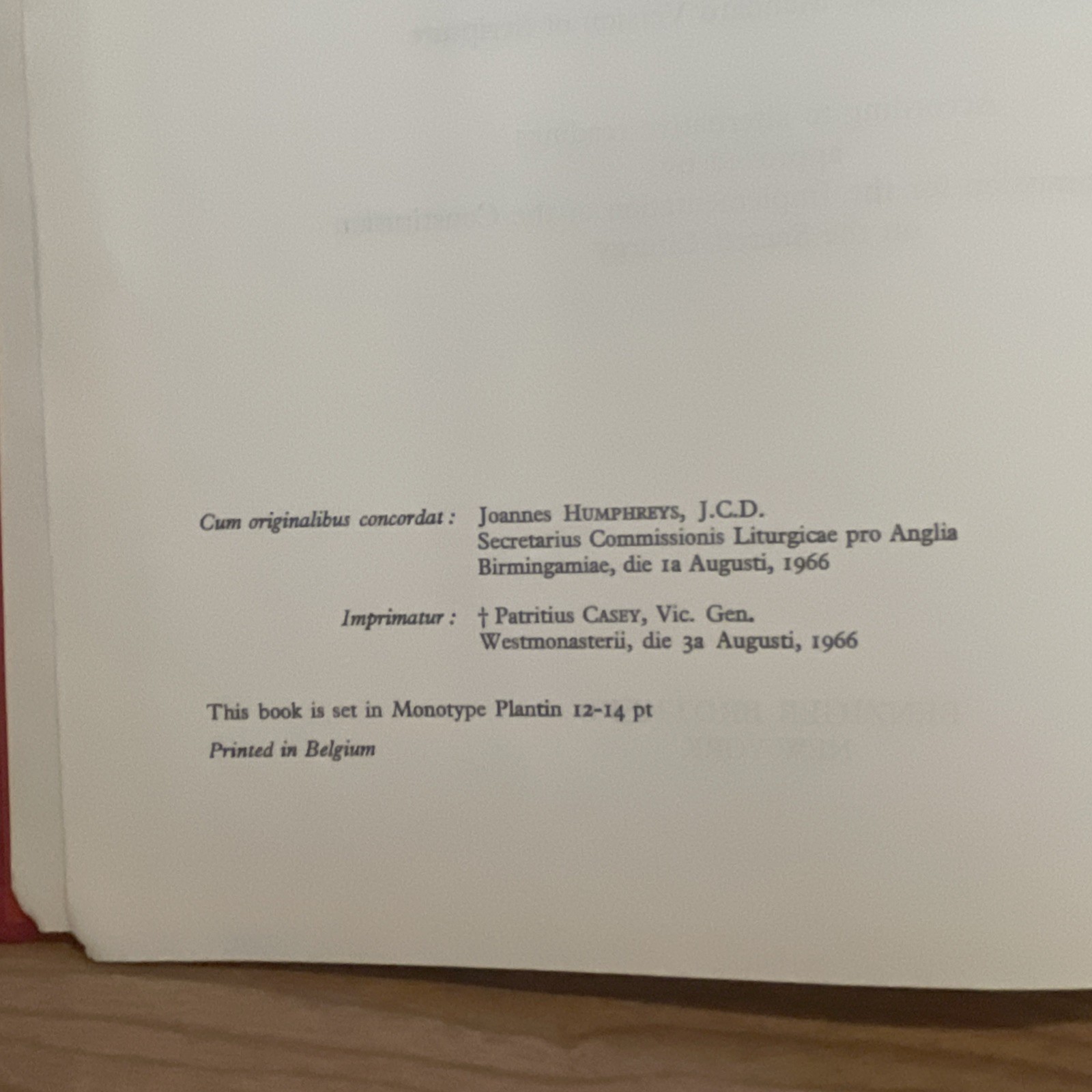 Lectionary for Weekdays & for Children & Young People ; Catholic ; English 1966