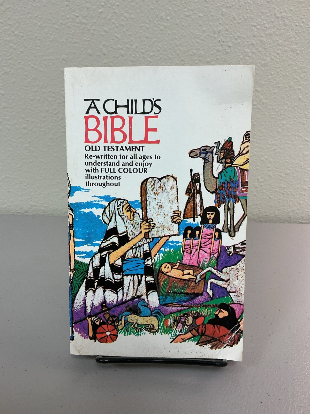 Rare/Vintage “A Child’s Bible Old Testament” Full Color Illustrations (1973)