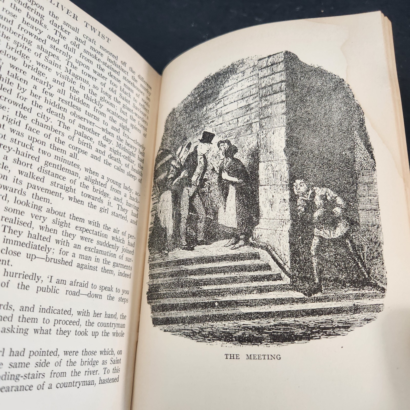 The Adventures of Oliver Twist by Charles Dickens Hardback 1868 victorian book