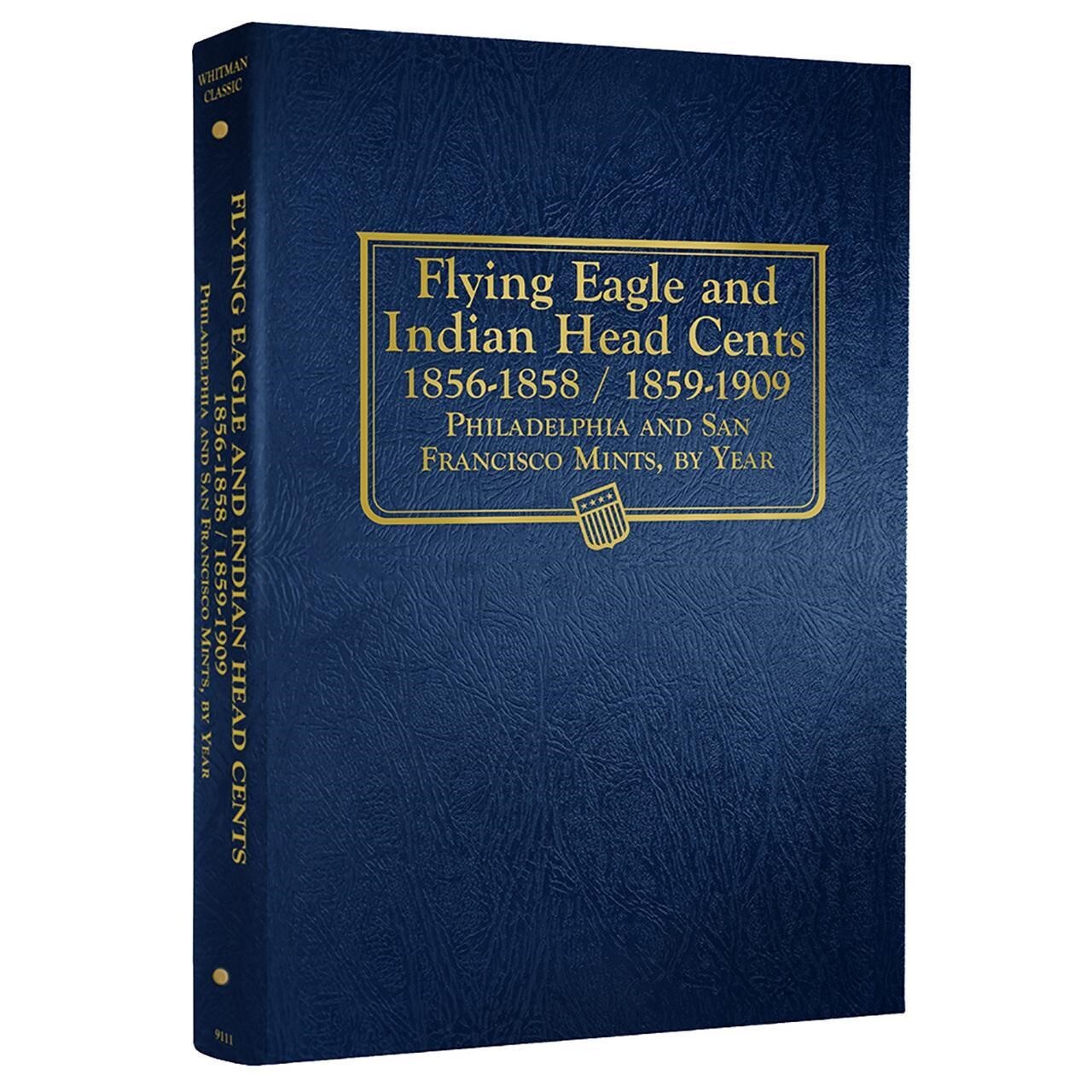 Indian Cents 1856-1909 Coin Album Whitman Classic 9111 New Penny Album Free S&h