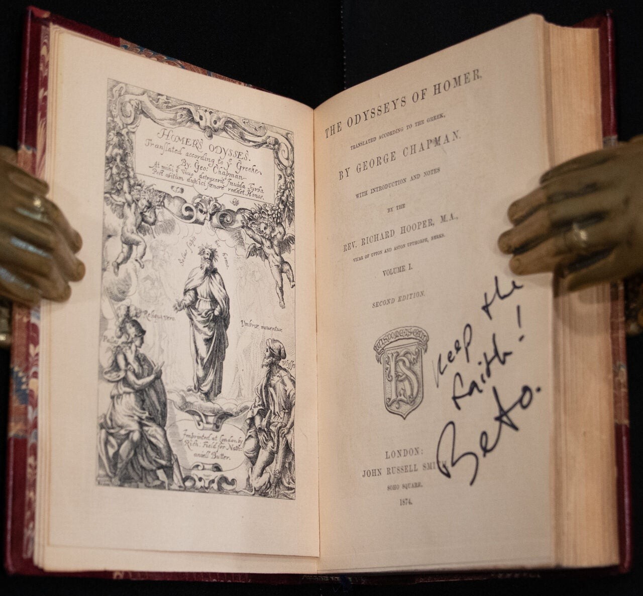 Odysseys of Homer Homer’s Batrachomyomachia Hymns and Epigrams / 1874