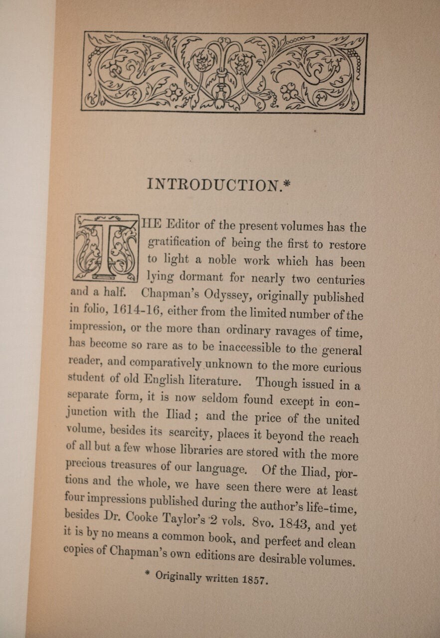 Odysseys of Homer Homer’s Batrachomyomachia Hymns and Epigrams / 1874
