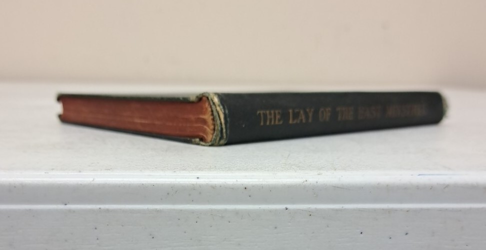 Antique Book 1891, Lay Of The Last Minstrel, Scott. Riverside Prs Cambrid#2.5.9