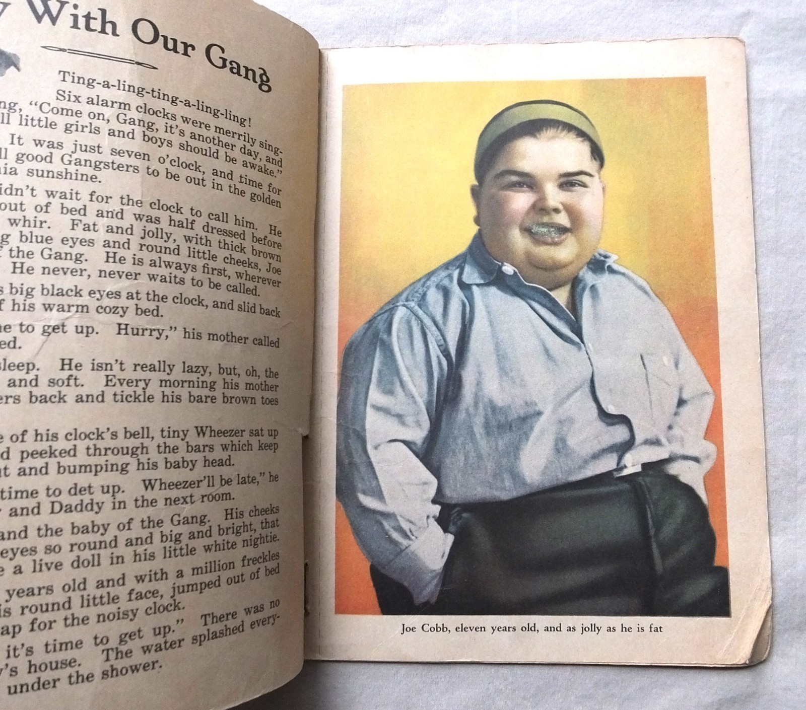 used 1929 A DAY with OUR GANG ELEANOR PACKER WHITMAN PUBLISHING RACINE WISC.