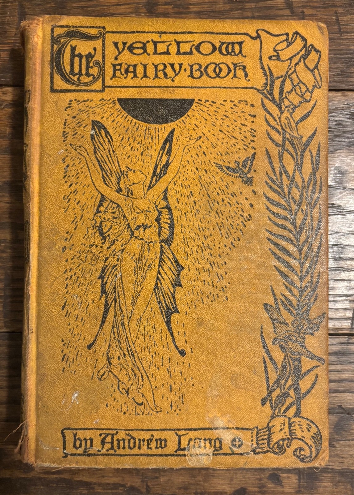 The Yellow Fairy Book ANDREW LANG Crown Edition 1947 Illustrated HC Fantasy