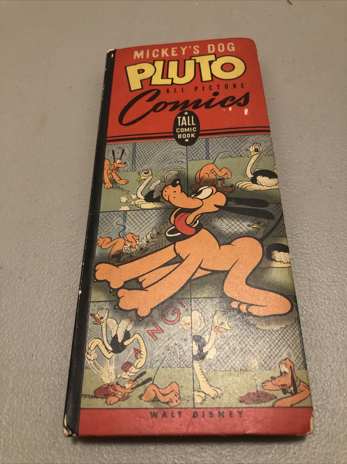 Mickey’s Dog Pluto 1943 FN Condition Tall Comic 532.
