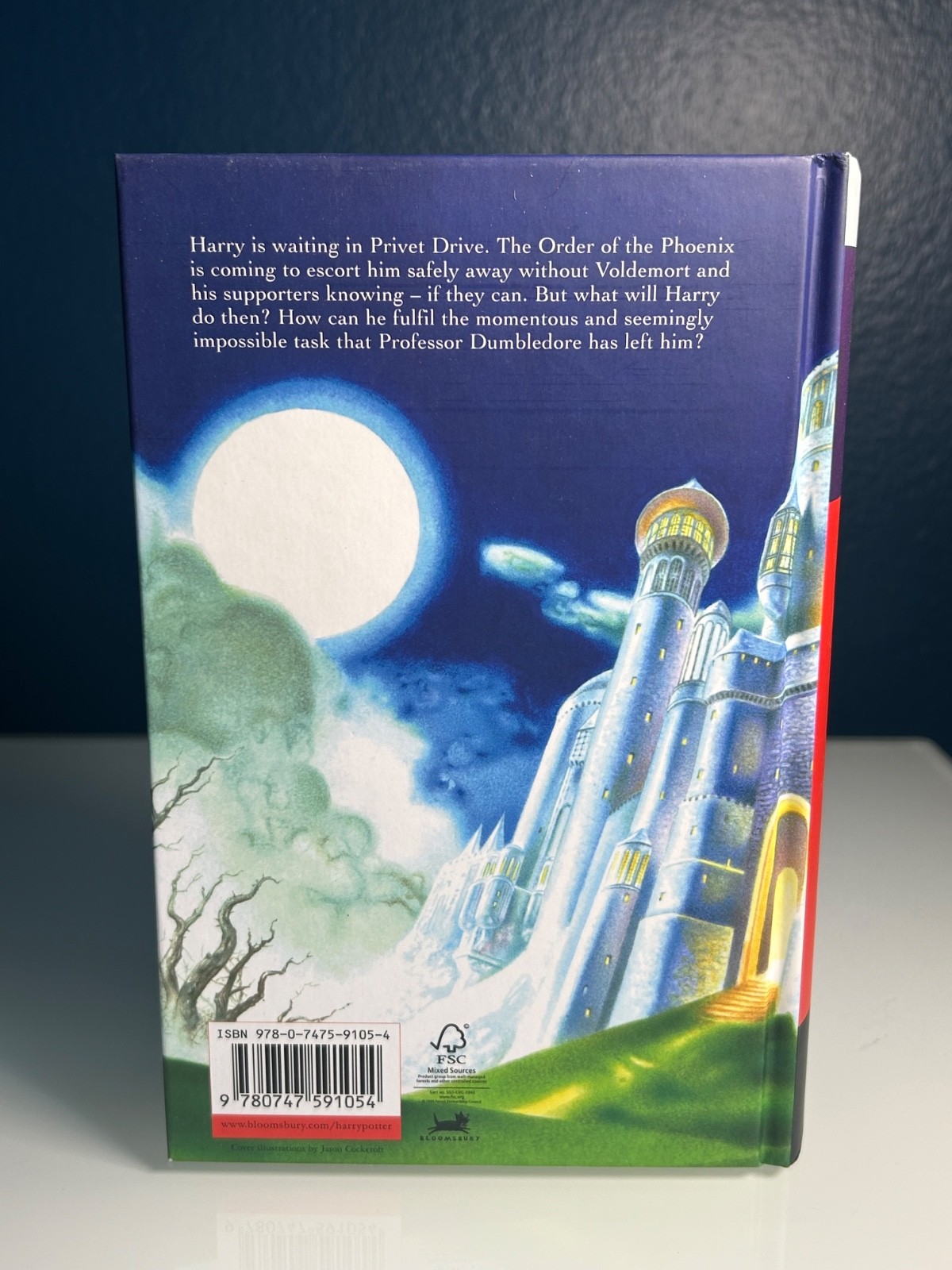 Harry Potter And the Deathly Hallows By J. K. Rowling, UK 1st 1st Original DJ