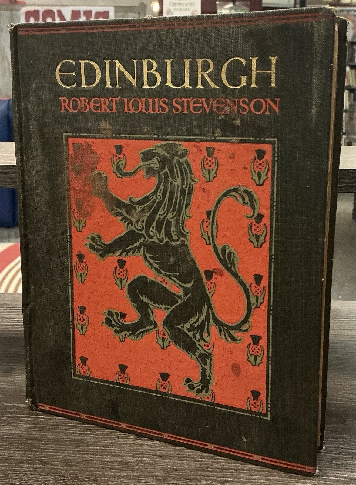 EDINBURGH By Stevenson 1919 Constable Seeley TWELVE COLOUR PLATES by James Heron