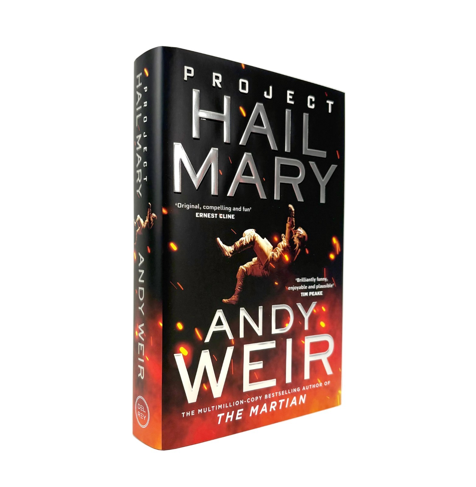 Project Hail Mary, by Andy Weir. Signed. Del Rey, 1st/1st, 2021