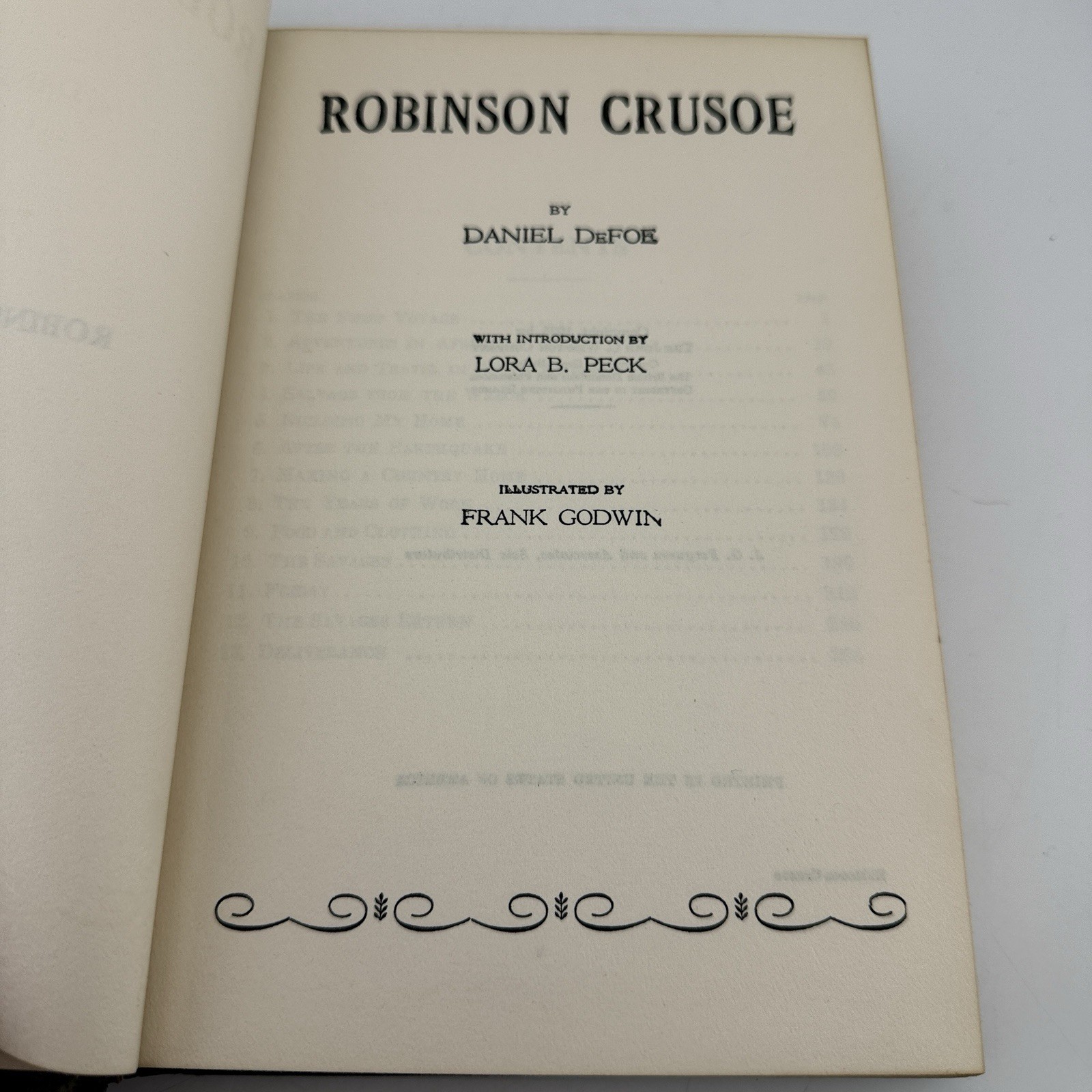 1925 Robinson Crusoe Daniel Defoe HC Children’s Classics Illus Godwin