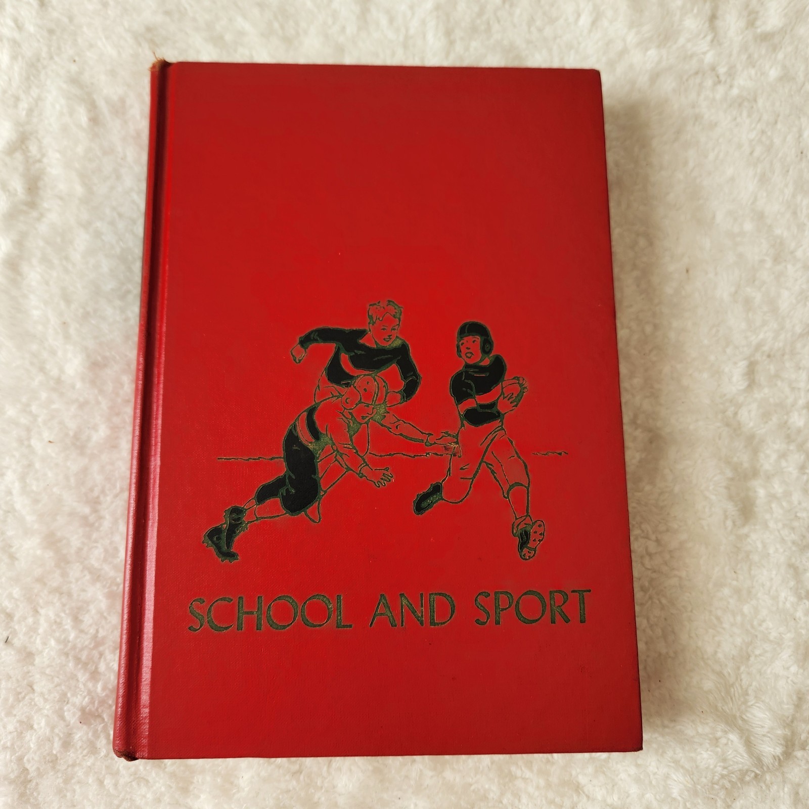 Vtg 1953 The Children’s Hour Volume 10 School And Sport Spencer Press HC Book