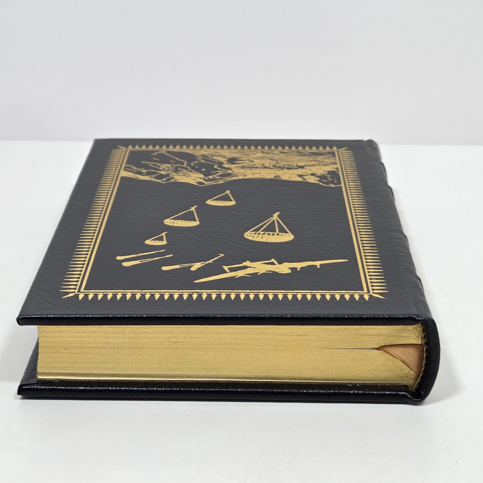 Easton Press Where Eagles Dare MacLean Leather 2015 Readers Choice WWII Fiction
