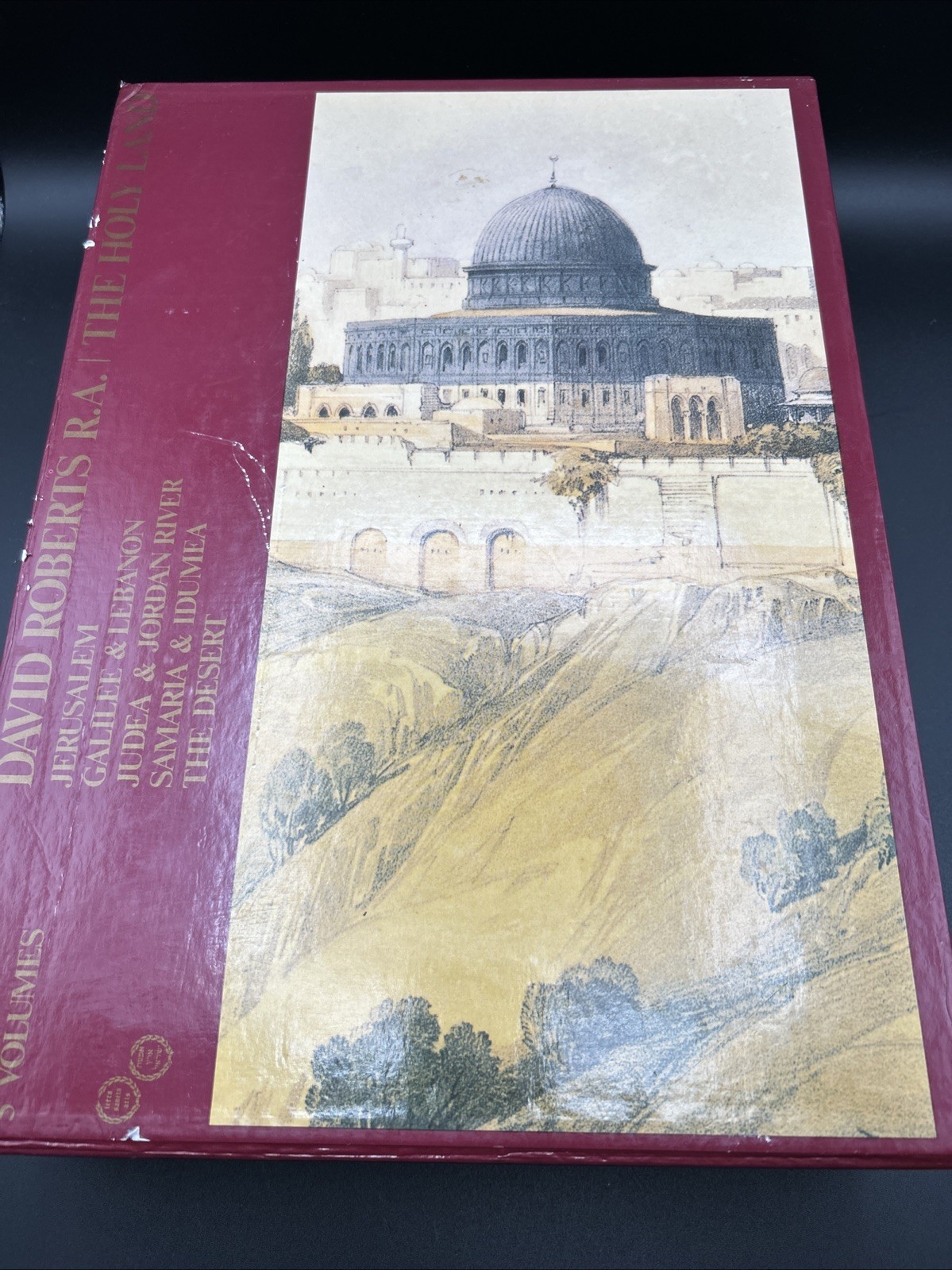 David Roberts The Holy Land 1982 Complete 5-Volume Boxed Set – Books Very Good!