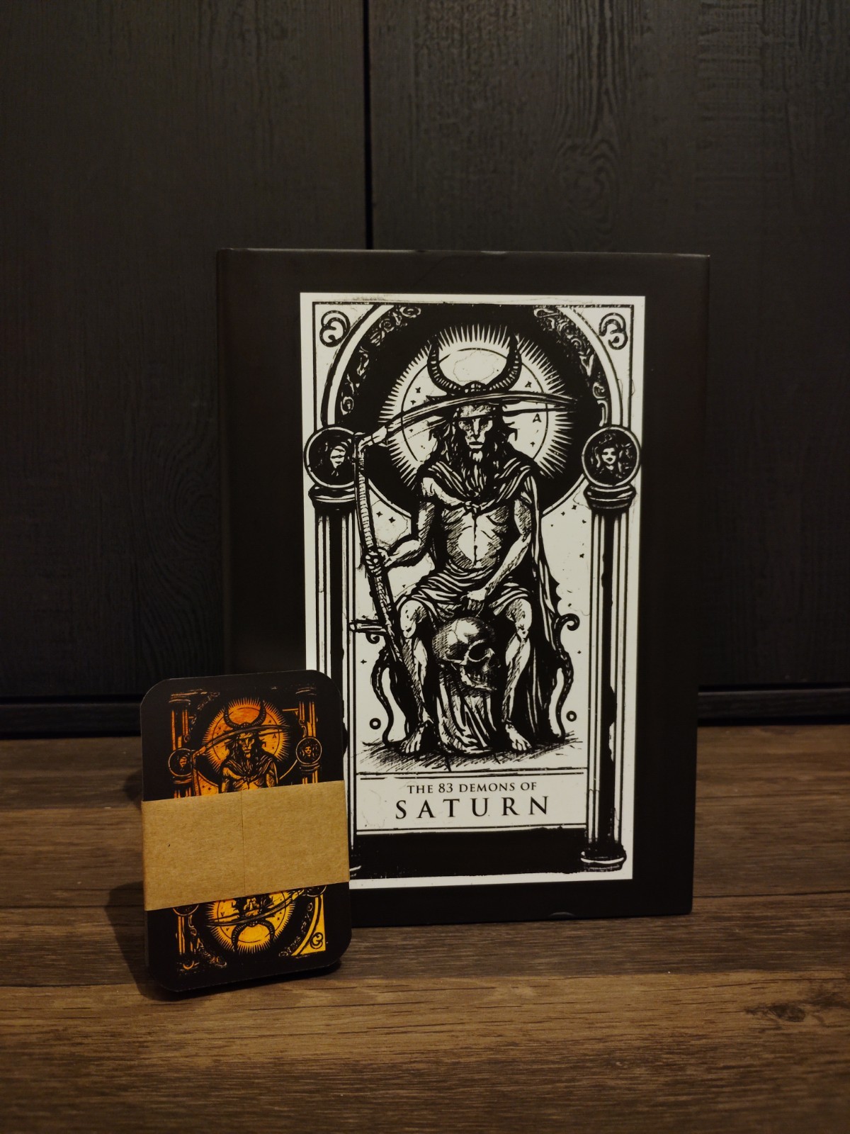 Signed & Sigilized The 83 Demons Of Saturn By David Mllr W/ Card Deck