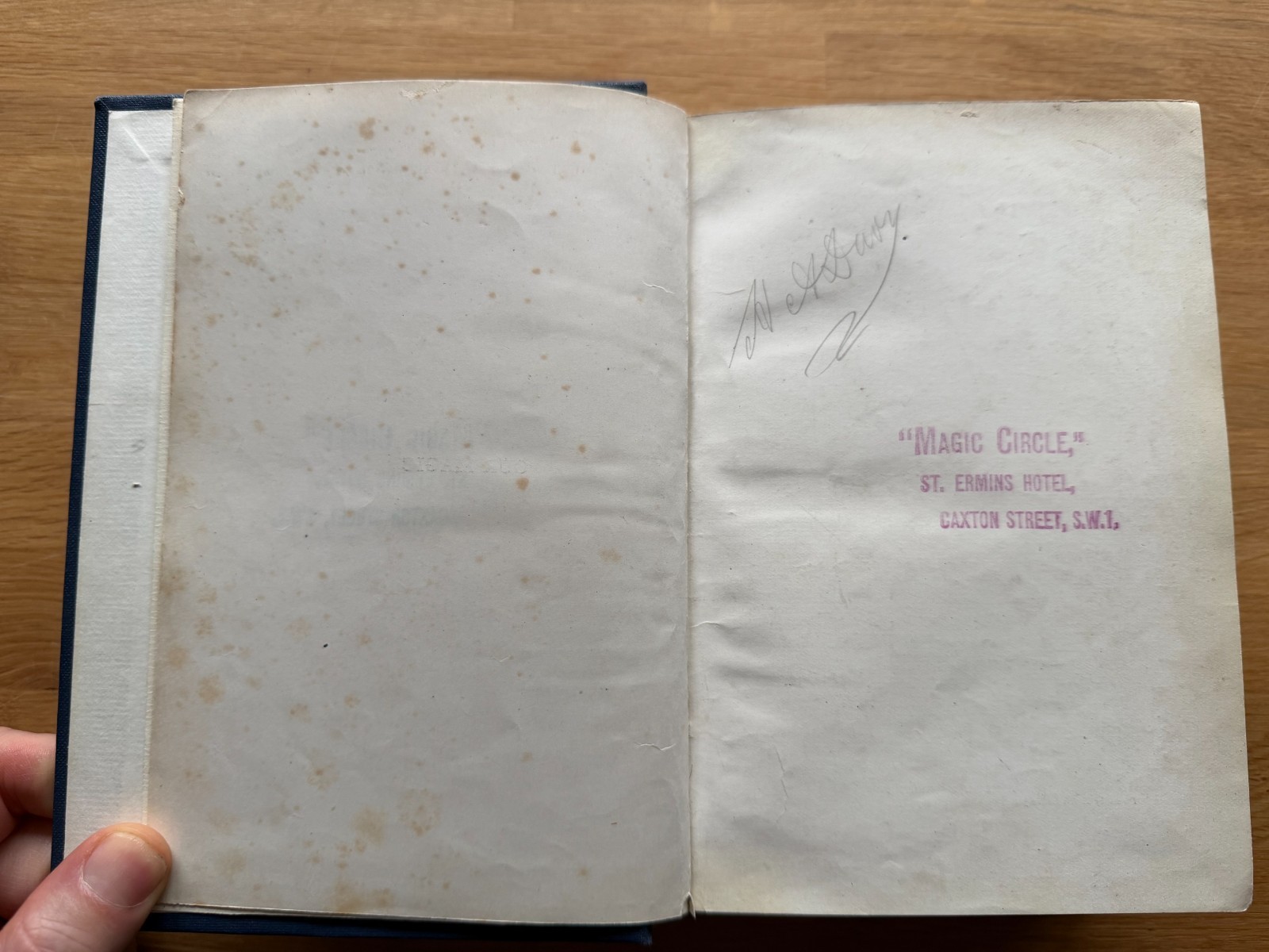 Our Magic Maskelyne Devant c1911 Routledge Ex Magic Circle Library Withdrawn