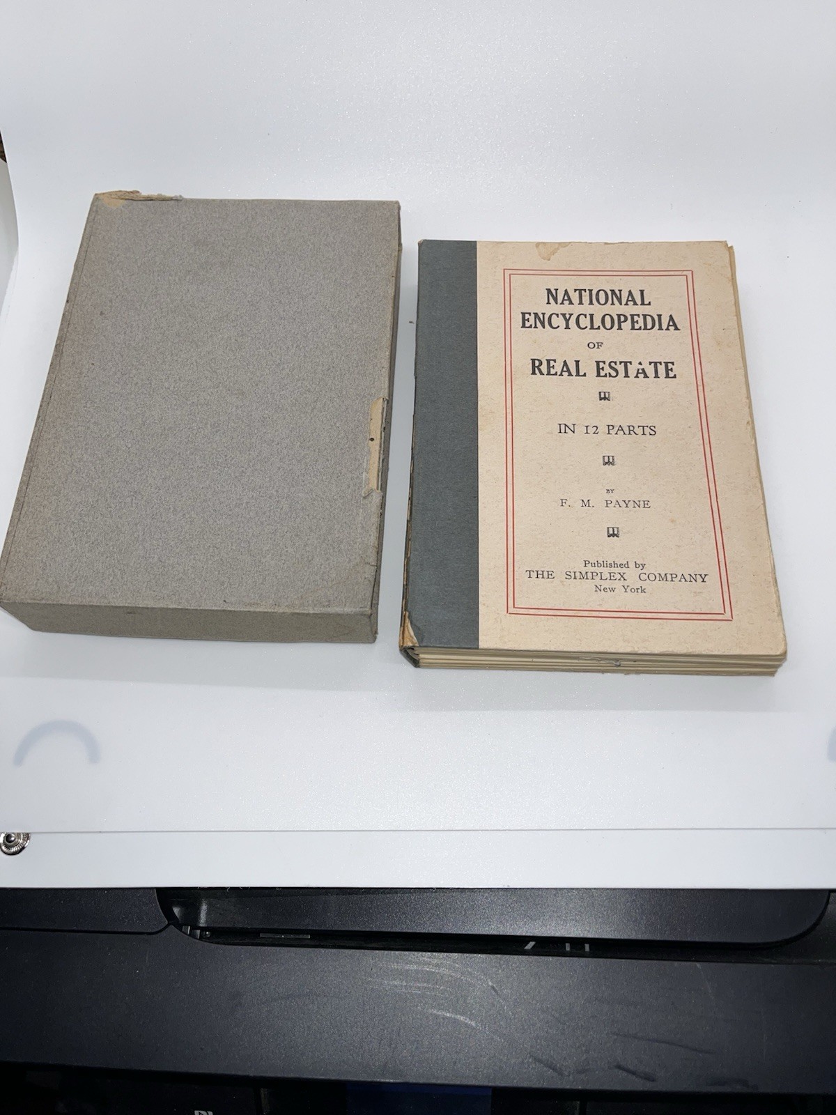 National Encyclopedia of Real Estate 1924 Antique 12 Pamphlets E M Payne