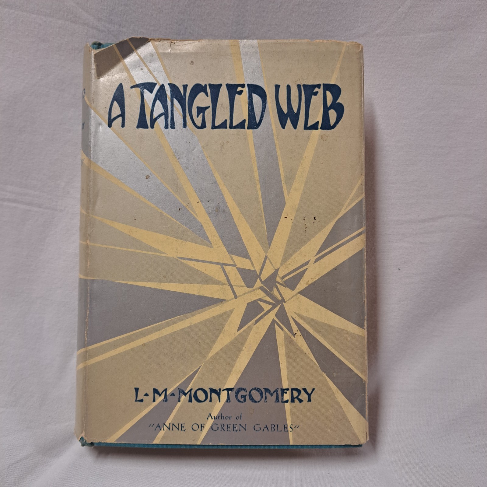 “A Tangled Web” By Lucy Maude Montgomery Copyright 1931 Hardback Book w/ Cover
