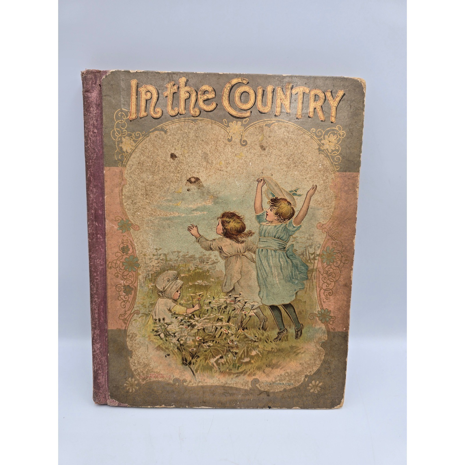 De Wolfe Fiske In the Country Book Childrens Antique Victorian 1800’s