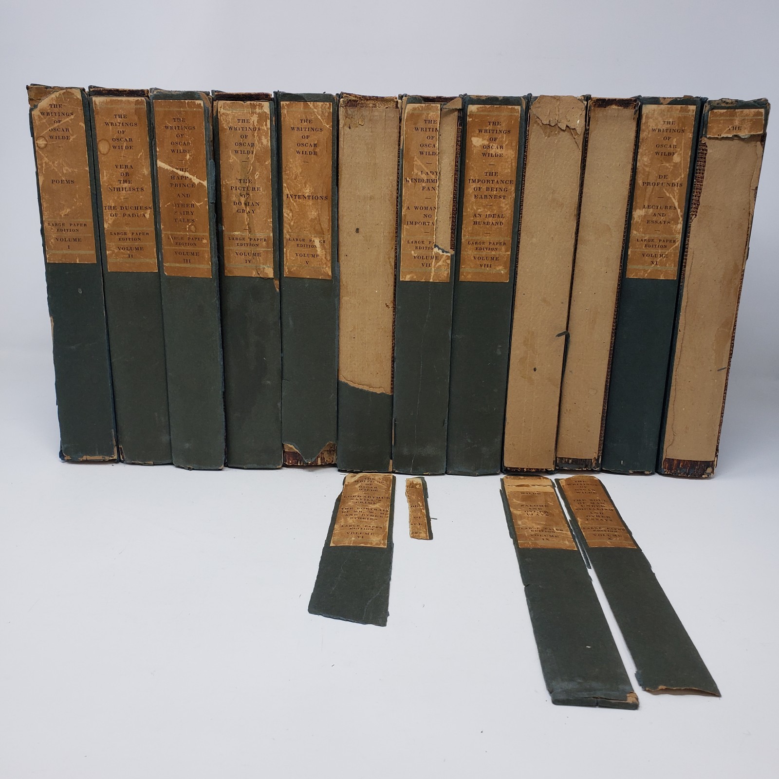 The Writings of Oscar Wilde 12 Vol Set – Large Paper Edition, 1925, Ltd 198/575
