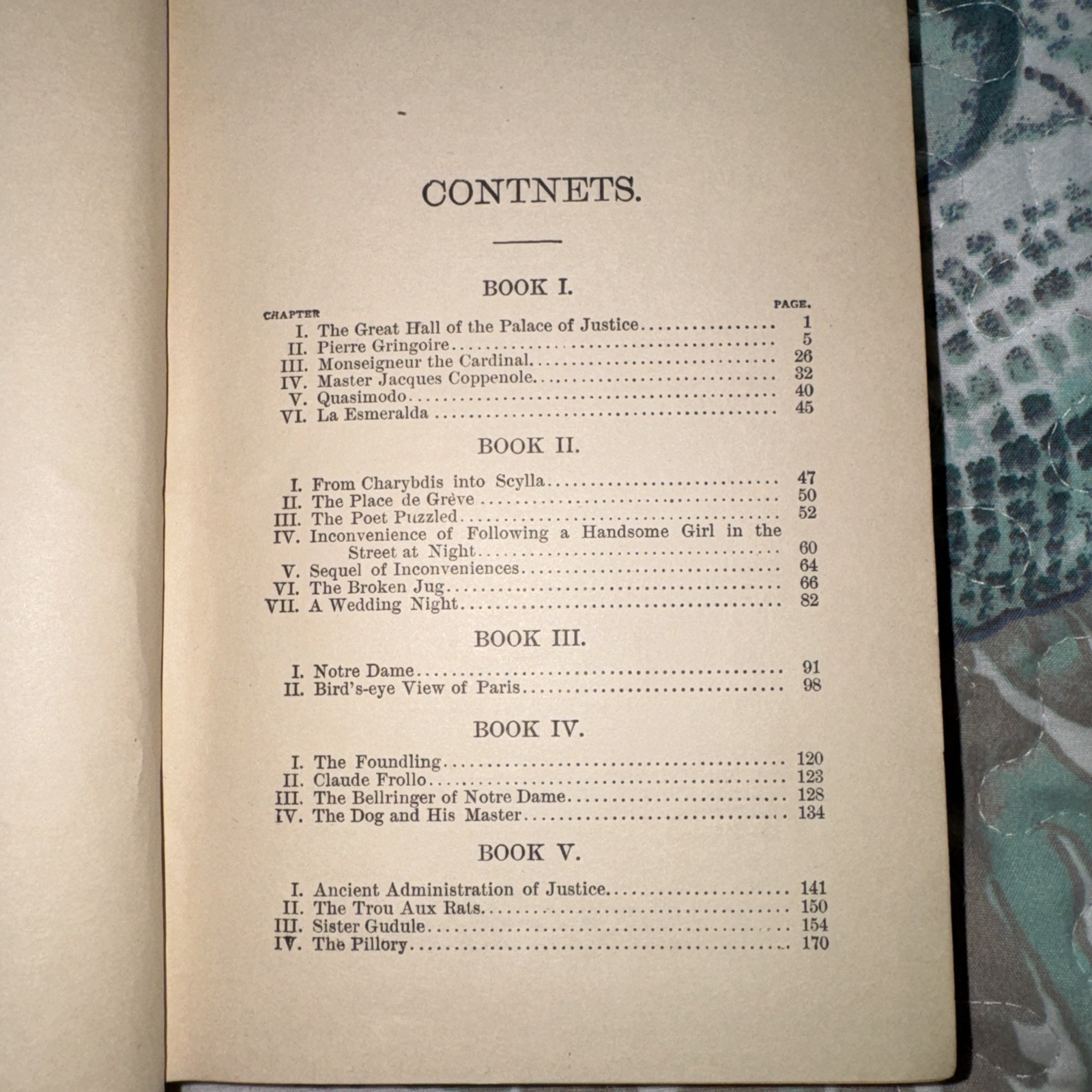 Vtg The Hunchback Of Notre Dame Victor Hugo RED Cloth A L Burt Home Library 1901