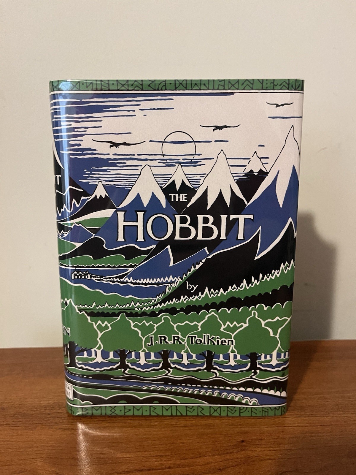 The Hobbit 1st Edition 4th Impression JRR Tolkien Facsimile DJ Excellent Copy!