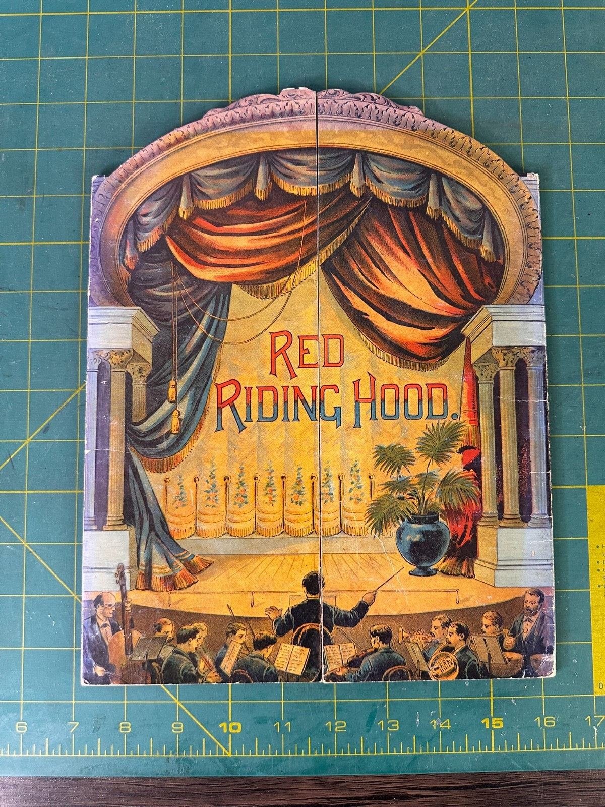 Red Riding Hood Theater Toy Book – Victorian Pop-Up Pantomime Rarity
