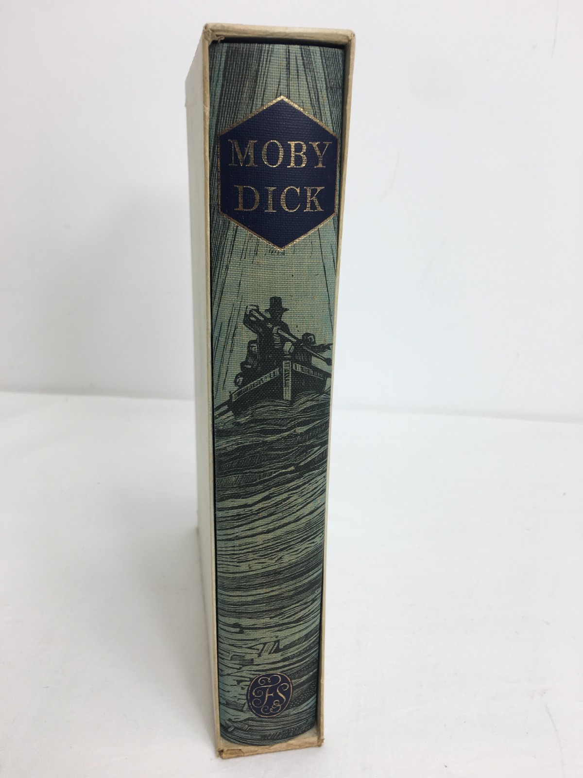 Moby Dick or The Whale Herman Melville The Folio Society Edition 1974 Slip Case