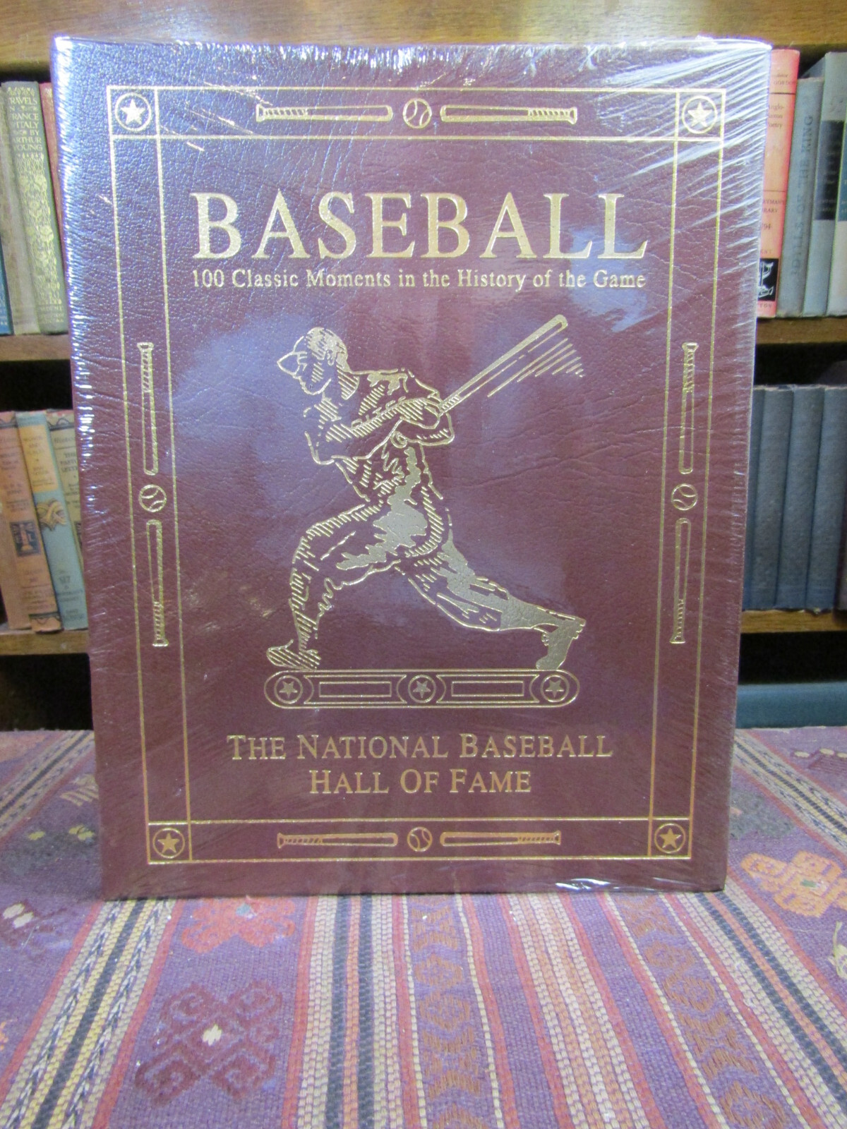 EASTON PRESS Wallace BASEBALL 100 CLASSIC MOMENTS Beautiful Leather Binding