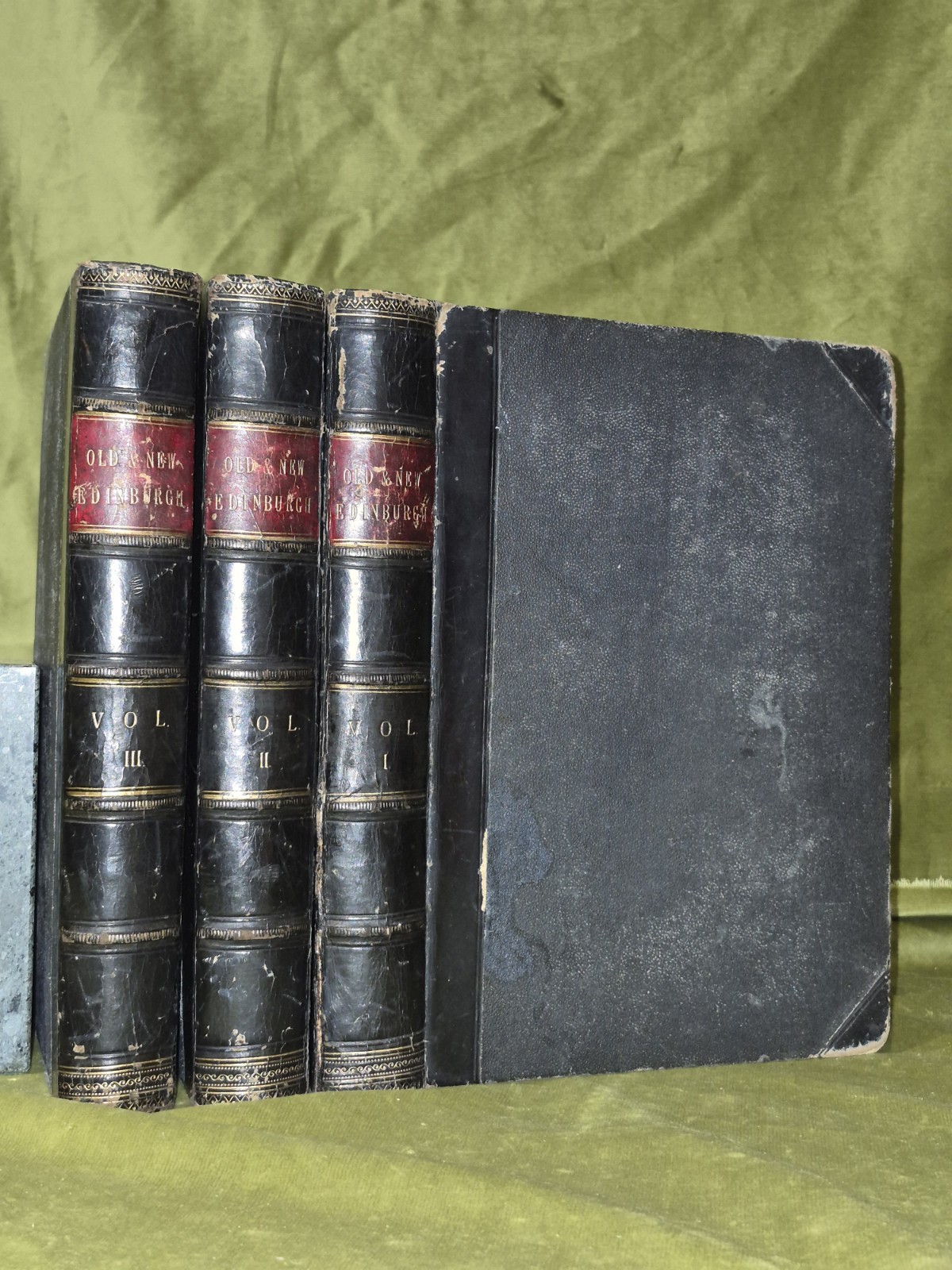 Old and New Edinburgh (c. 1882) James Grant Cassell’s Complete Set of 3