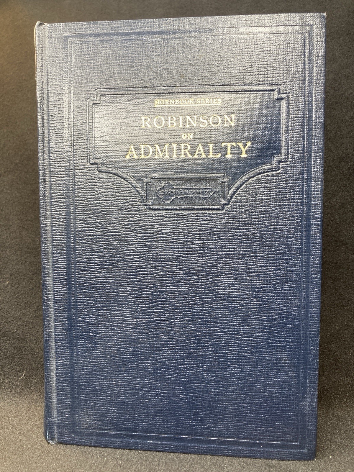 Robinson on Admiralty Classic U.S. Maritime Law Reference Very Good Condition
