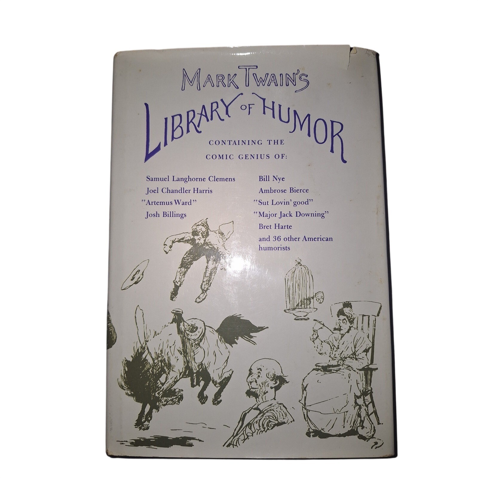 Mark Twains Library of Humor Hardcover Bonanza Books 69′ Reprint ISBN 0517105926