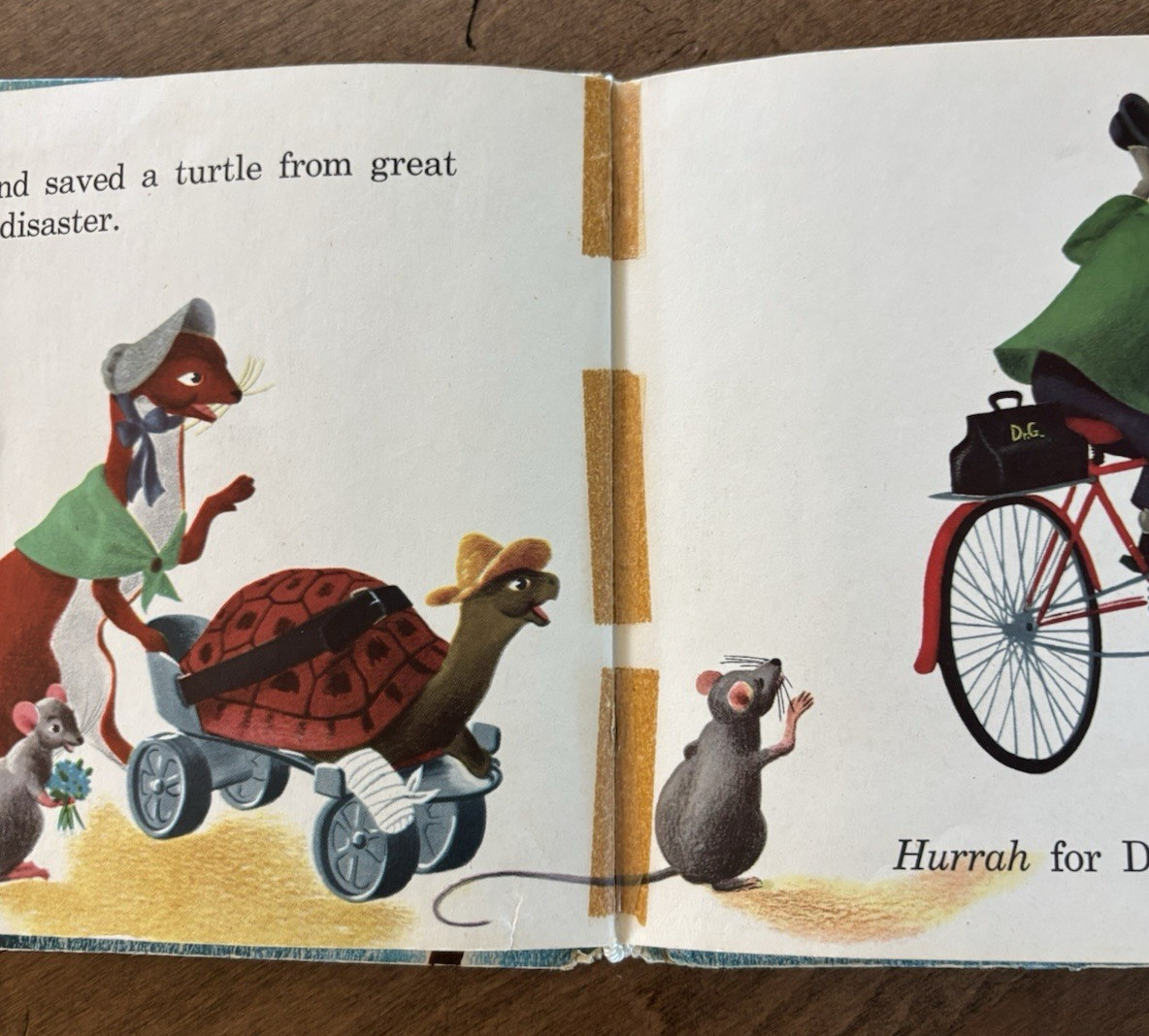 1950 Dr. Goat Top Top Tales Whitman GEORGIANA RARE Charles Clement Wear age VTG