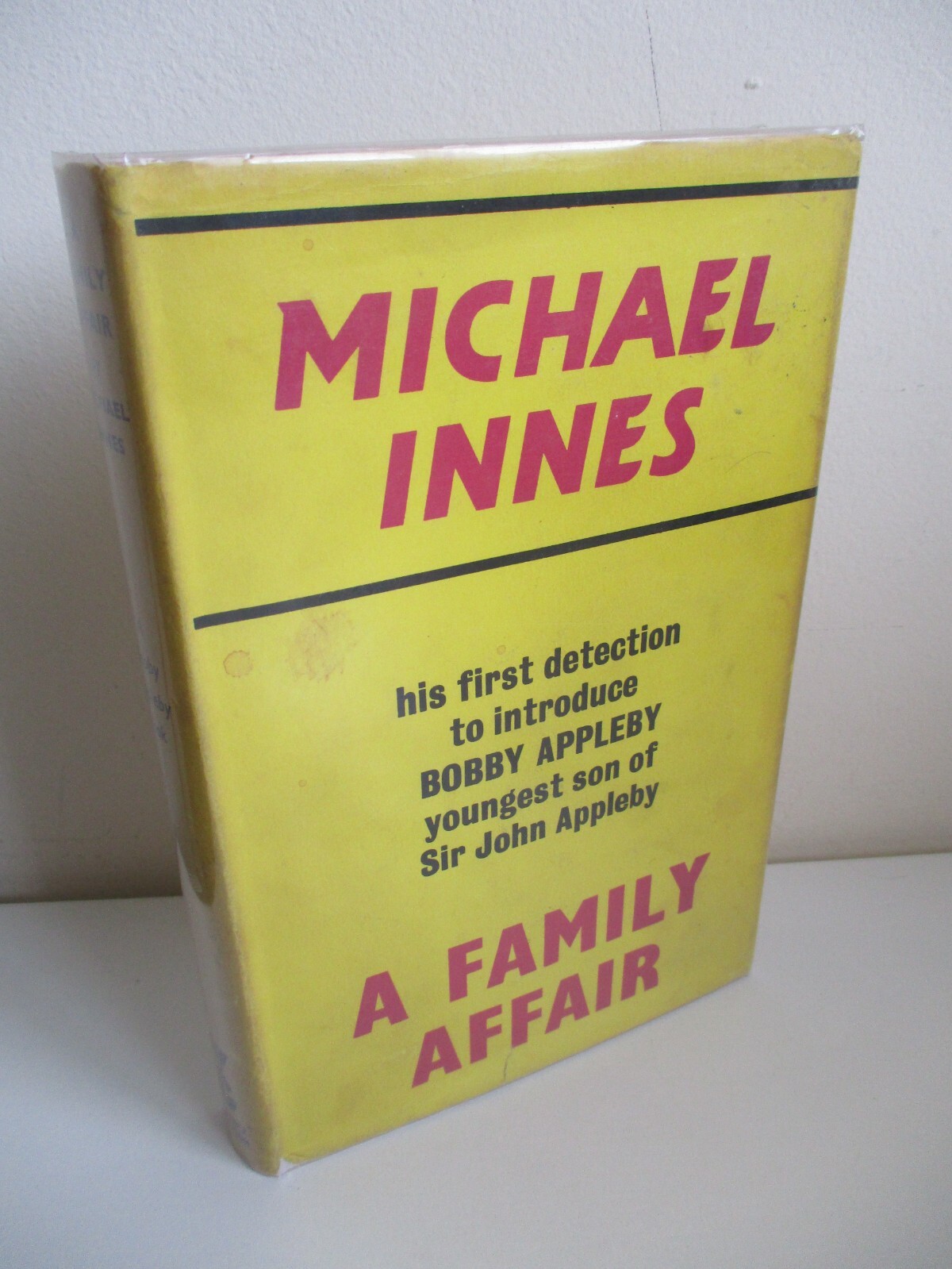 1969 1st A FAMILY AFFAIR Michael Innes GOLLANCZ CRIME FICTION Yellow Jacket