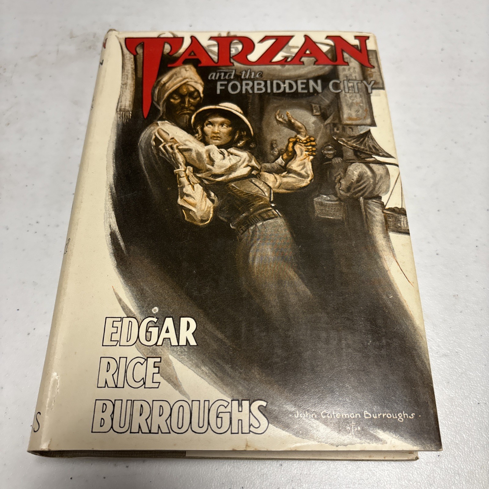 Tarzan and the Forbidden City by Edgar Rice Burroughs HC/DJ w/ Special Notation
