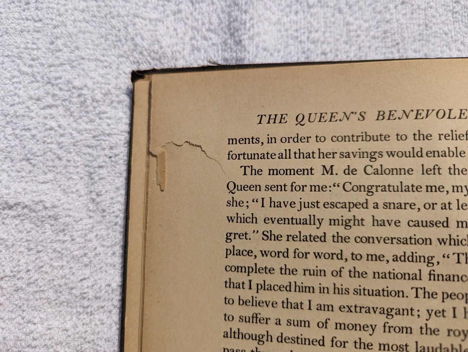 Memoirs Of The Private Life Of Marie Antoinette II (Campan – 1917) Printed USA