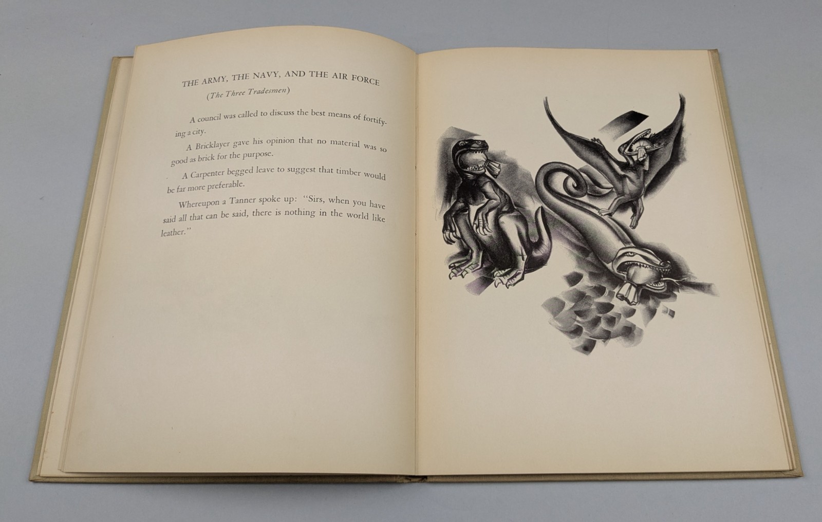 Aesop Said So by Hugo Gellert 1936 HC Lithographs Political Art Satire Cartoons