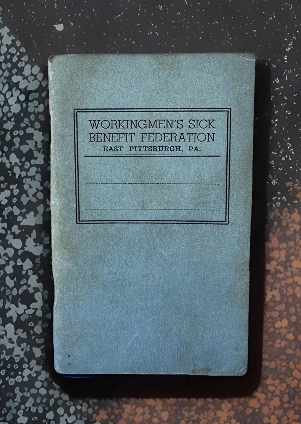 Hungarian Socialist Movement “Workingmen’s Sick Benefit Federation” By-laws Book