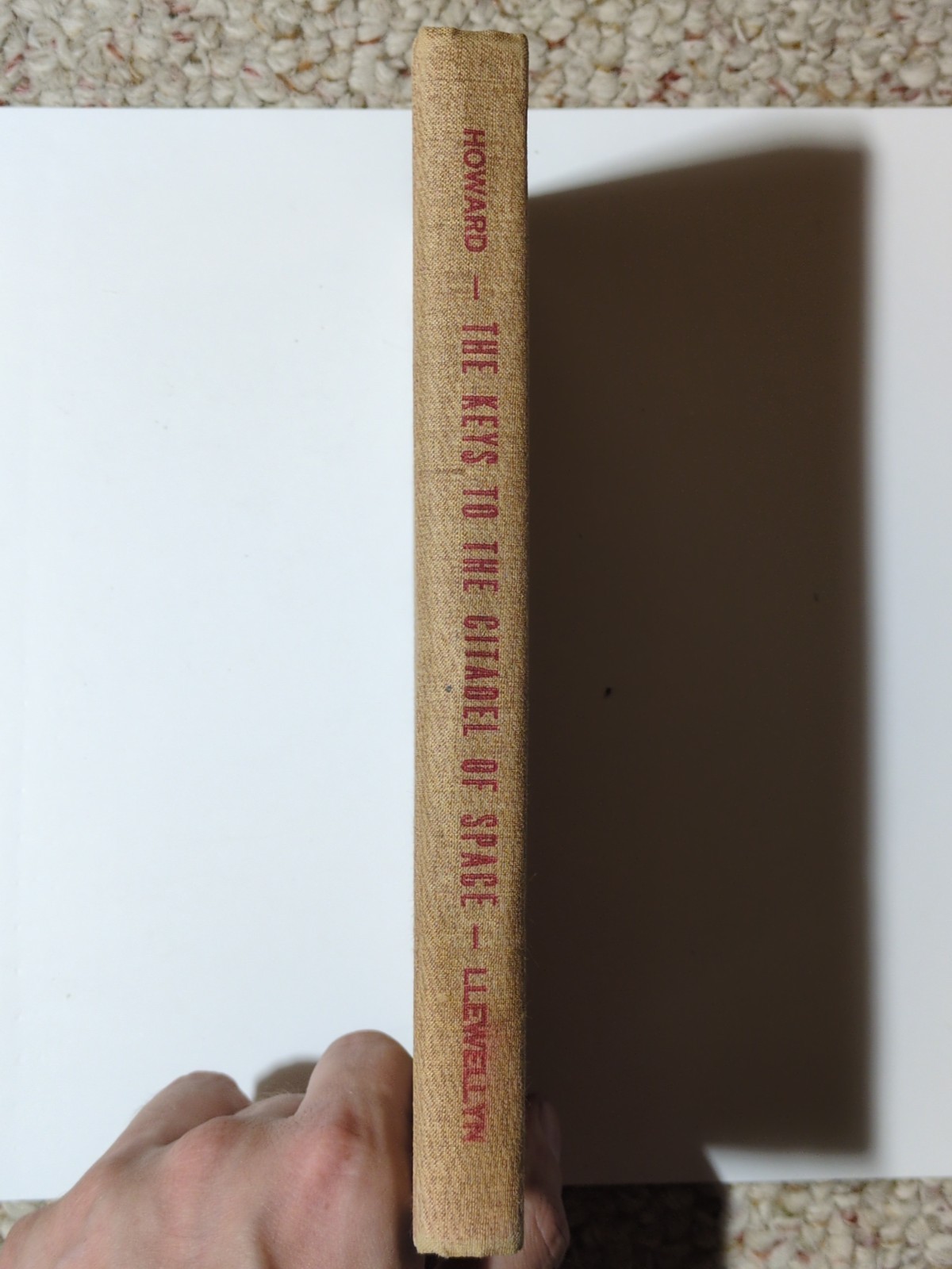 The Keys to the Citadel of Space Dana Howard 1960 1st Edition Occult Llewellyn