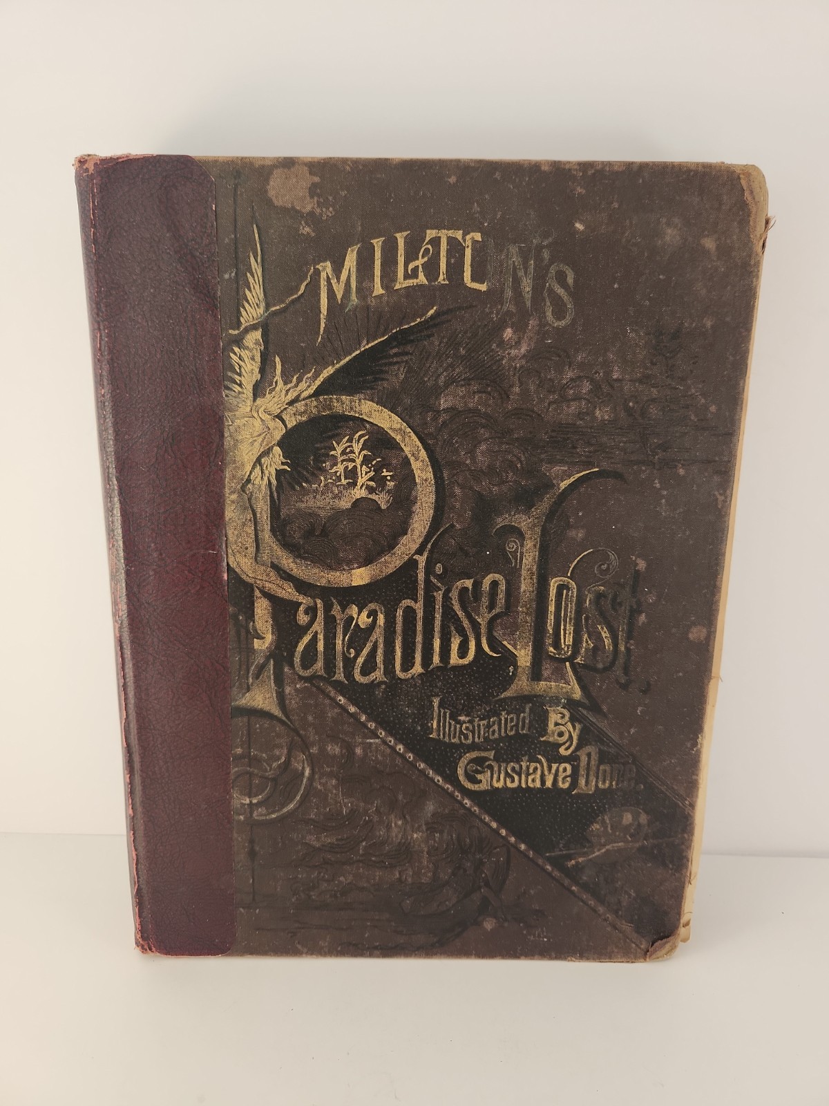 Antique c.1892 Milton’s Paradise Lost Illustrated by Gustave Dore Acceptable