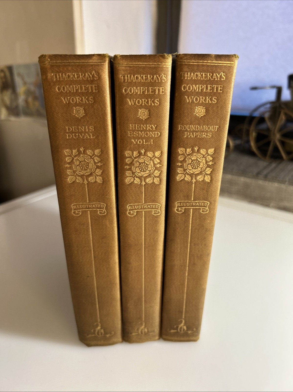 Antique 📚 Lot Thackeray’s Works Roundabout Papers Henry Osmond 2927
