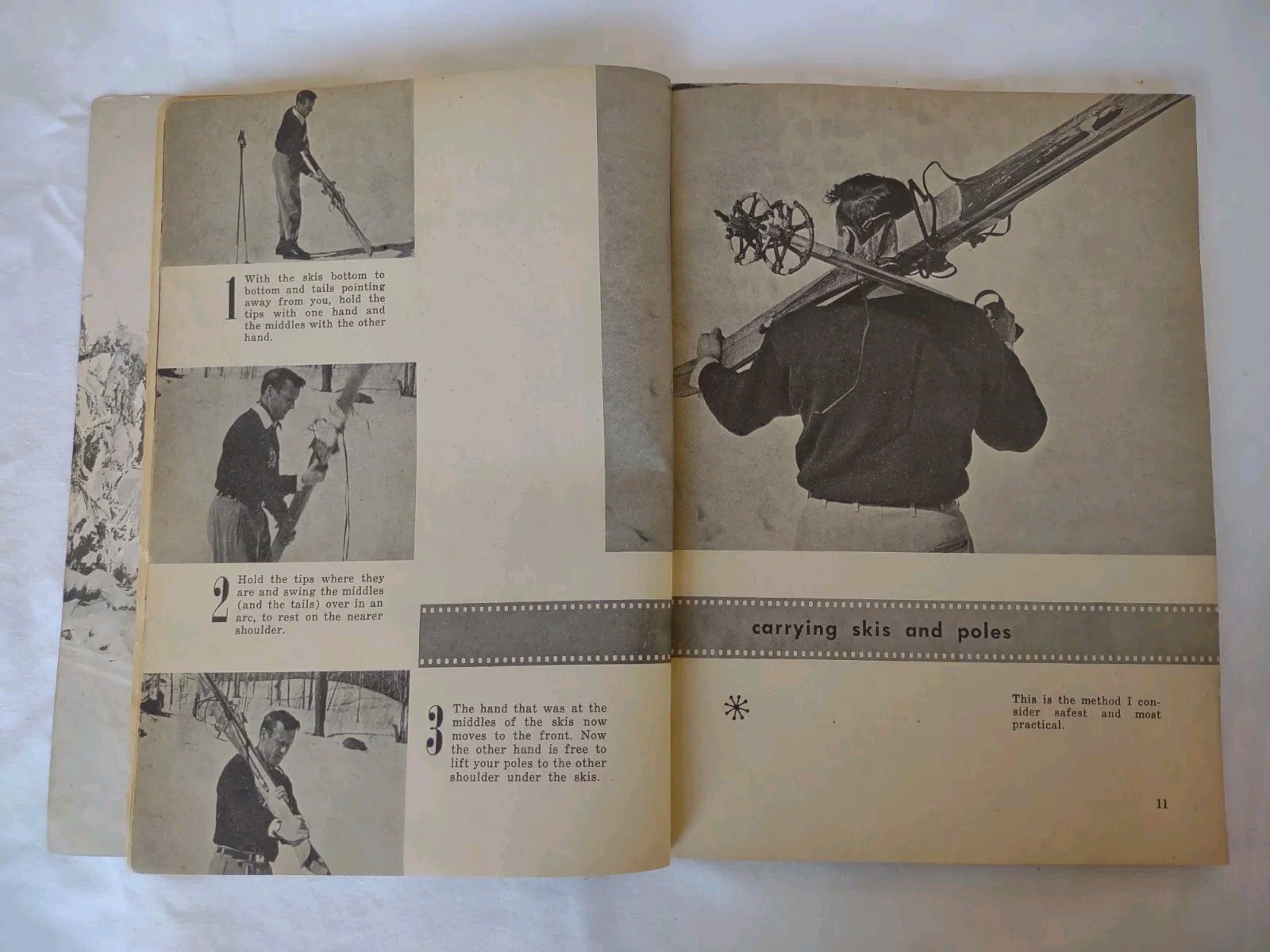 Learn To Ski Completely Revised To Include Wedeln Ernie McCulloch Paperback 1959