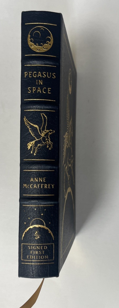 Pegasus in Space Anne McCaffrey 2000 Easton Press Signed First Edition HC Fine