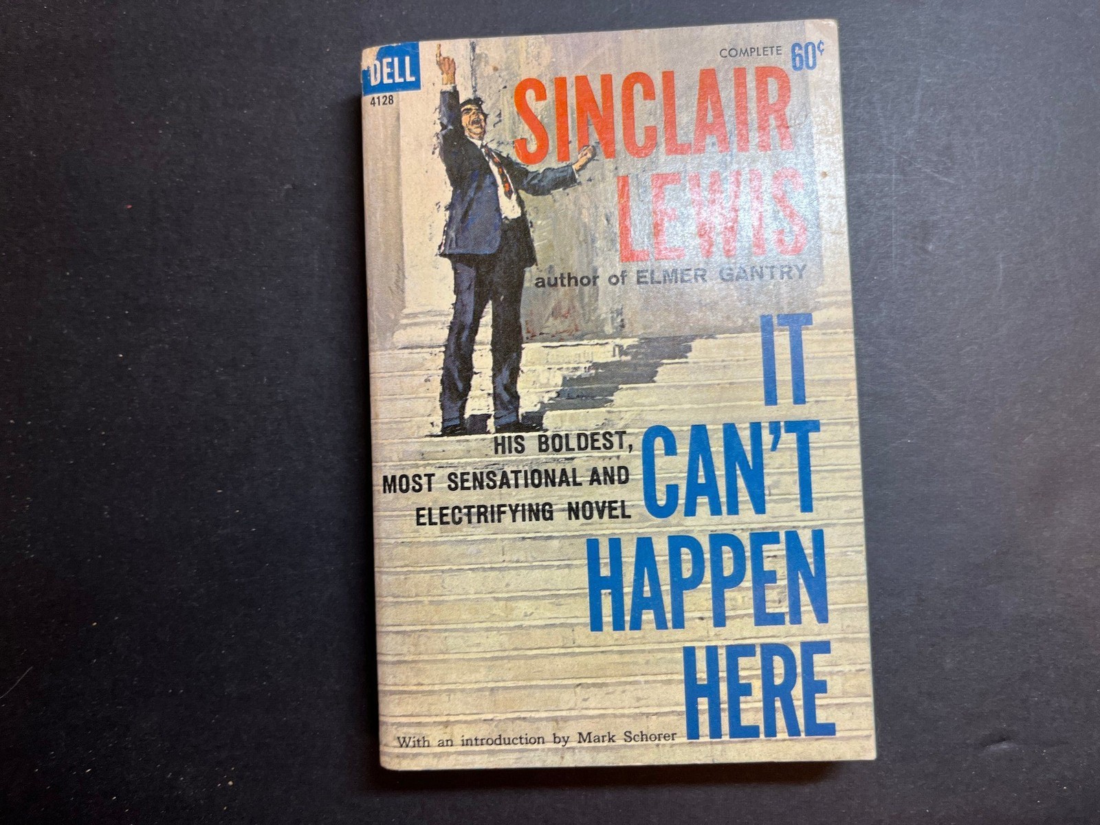 1965 It Can’t Happen Here 4128 by Sinclair Lewis Mass Market Paperback Laurel Ed