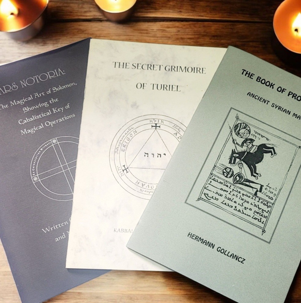 Ars Notoria Solomon, Syrian Protection Magic, Grimiore Turiel Collectable Books