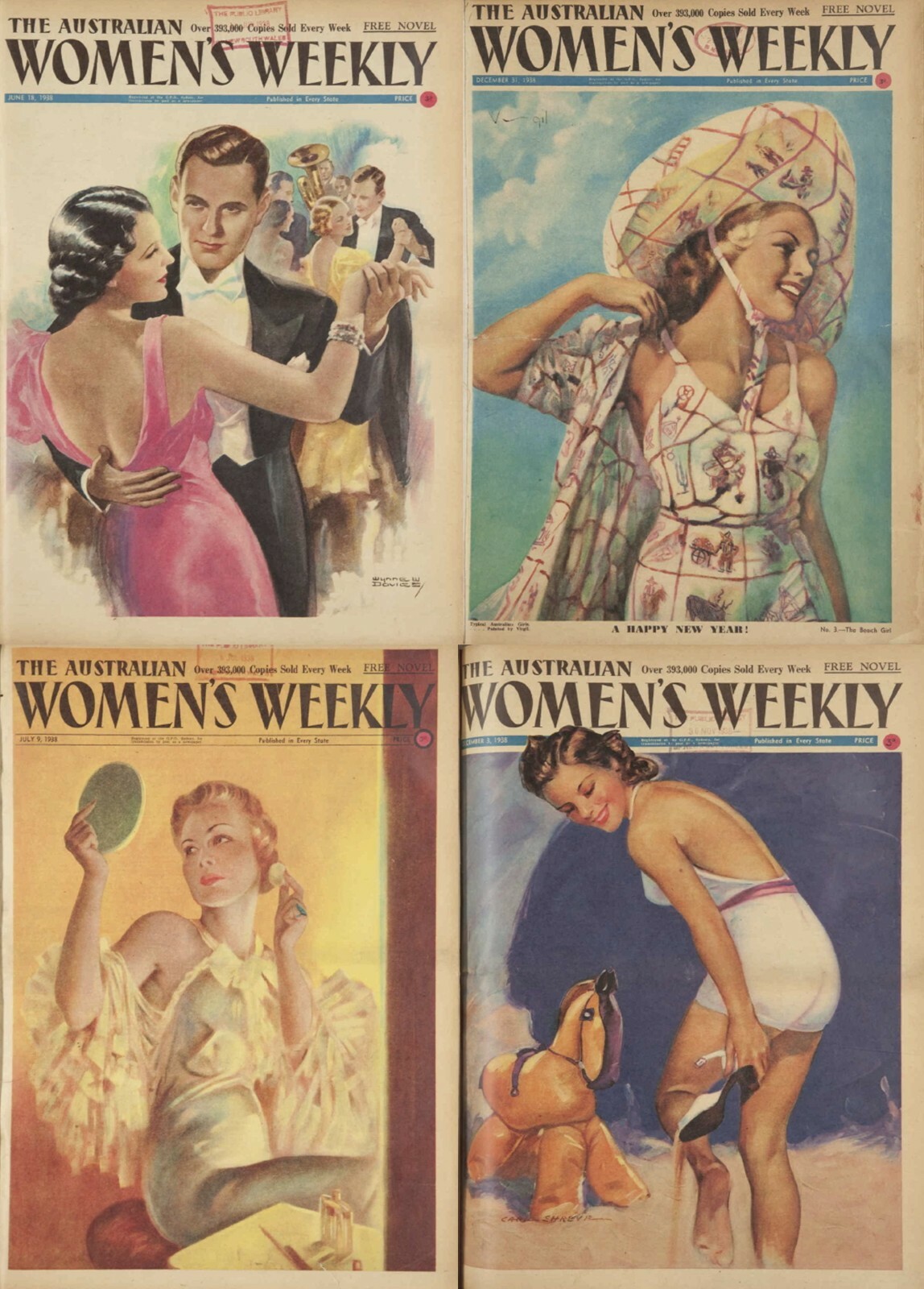 The Australian Women’s Weekly Magazine Vol.2 (1936-1938) – 157 Old Issues DVD