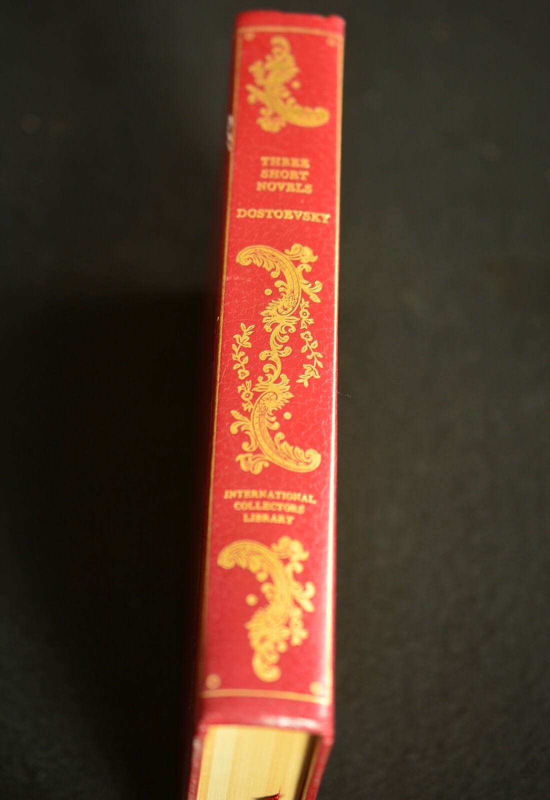 THREE SHORT NOVELS by DOSTOEVSKY INTERNATIONAL COLLECTORS LIBRARY HC Vintage
